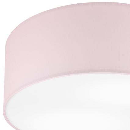 Ceiling light SIRJA PASTEL DOUBLE 2xE27/15W/230V d. 35 cm pink