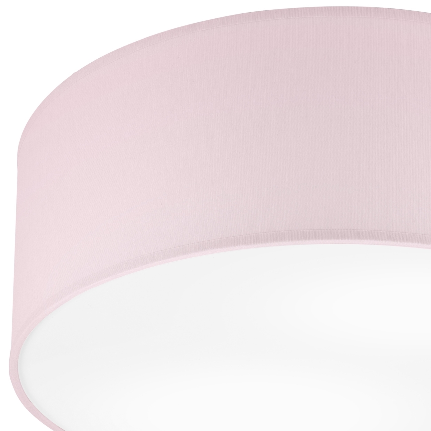 Ceiling light SIRJA PASTEL DOUBLE 2xE27/15W/230V d. 35 cm pink