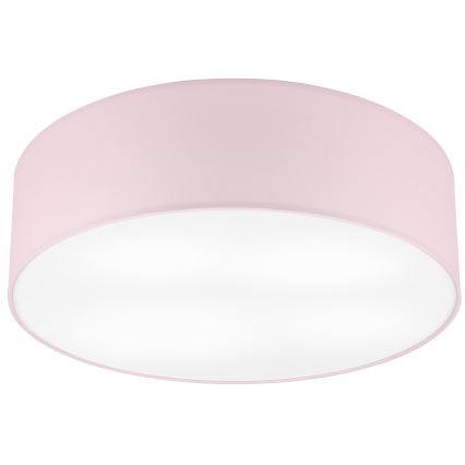 Ceiling light SIRJA PASTEL DOUBLE 4xE27/15W/230V d. 45 cm pink