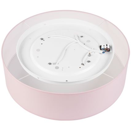 Ceiling light SIRJA PASTEL DOUBLE 4xE27/15W/230V d. 45 cm pink