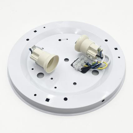 Ceiling light SIRJA PLISADO 2xE27/15W/230V, Ø 35 cm, cream