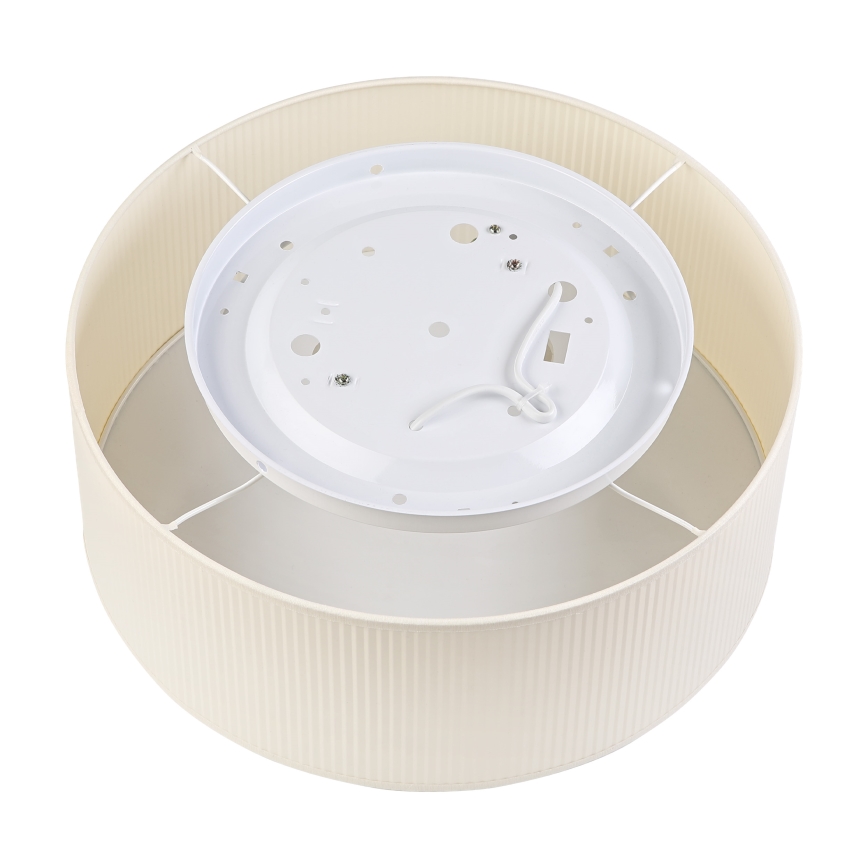Ceiling light SIRJA PLISADO 2xE27/15W/230V, Ø 35 cm, cream