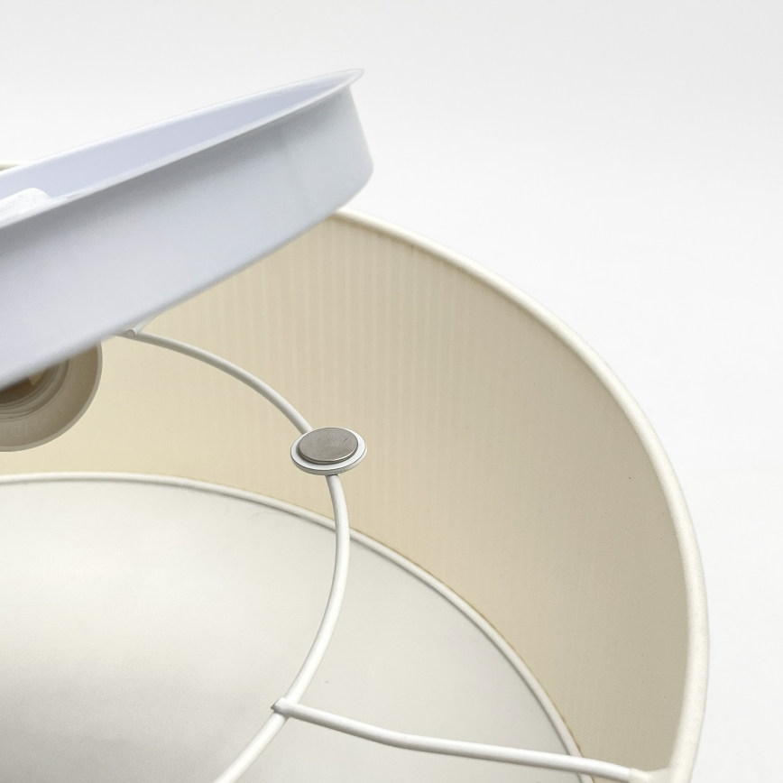 Ceiling light SIRJA PLISADO 2xE27/15W/230V, Ø 35 cm, cream