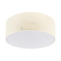 Ceiling light SIRJA PLISADO 2xE27/15W/230V Ø 35 cm cream