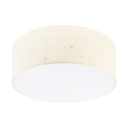 Ceiling light SIRJA PLISADO 2xE27/15W/230V Ø 35 cm cream