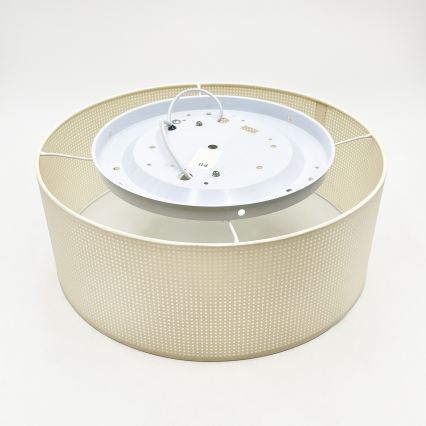 Ceiling light SIRJA PLISADO 2xE27/15W/230V Ø 35 cm cream