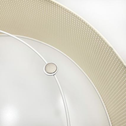 Ceiling light SIRJA PLISADO 2xE27/15W/230V Ø 35 cm cream