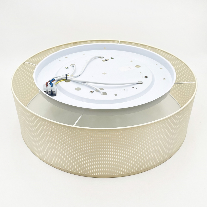 Ceiling light SIRJA PLISADO 4xE27/15W/230V Ø 45 cm cream