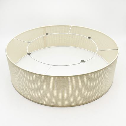 Ceiling light SIRJA PLISADO 4xE27/15W/230V Ø 45 cm cream