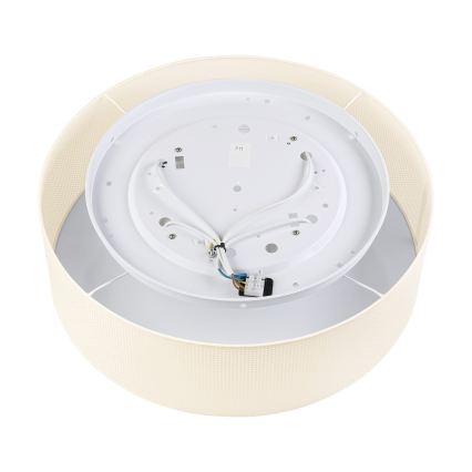 Ceiling light SIRJA PLISADO 4xE27/15W/230V Ø 45 cm cream