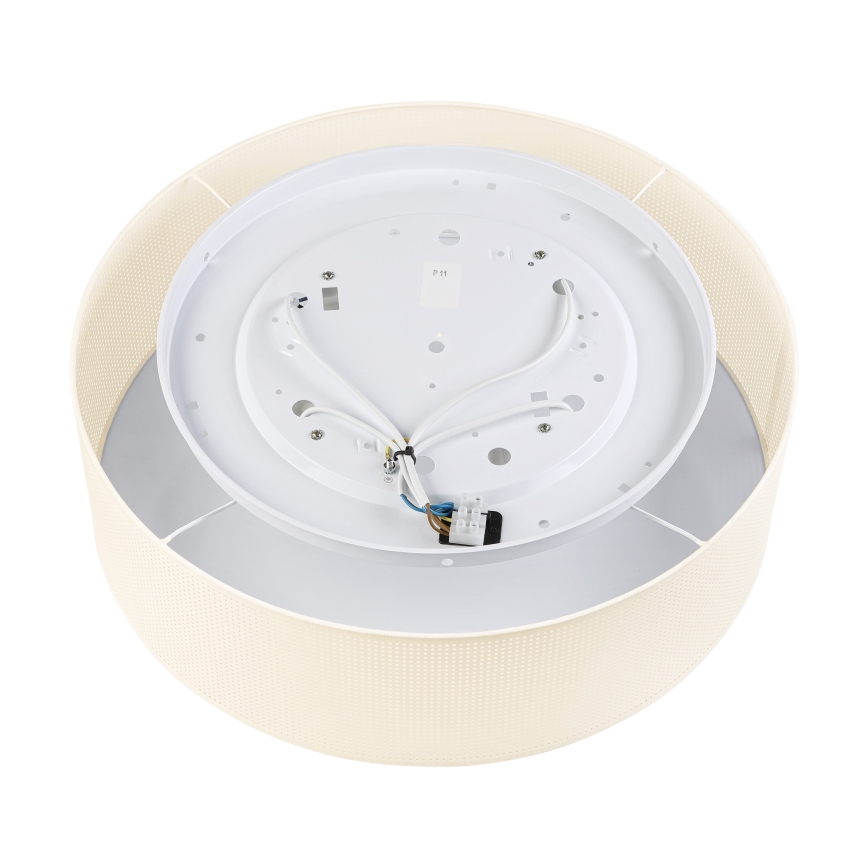 Ceiling light SIRJA PLISADO 4xE27/15W/230V Ø 45 cm cream