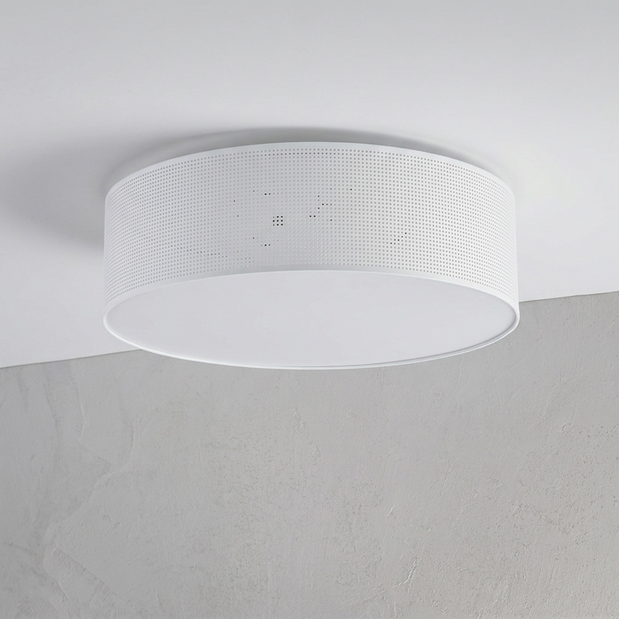 Ceiling light SIRJA PLISADO 4xE27/15W/230V Ø 45 cm White