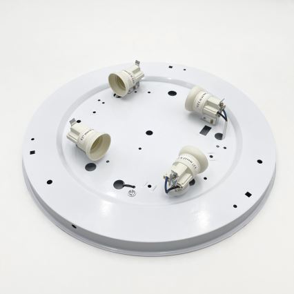 Ceiling light SIRJA PLISADO 4xE27/15W/230V Ø 45 cm White