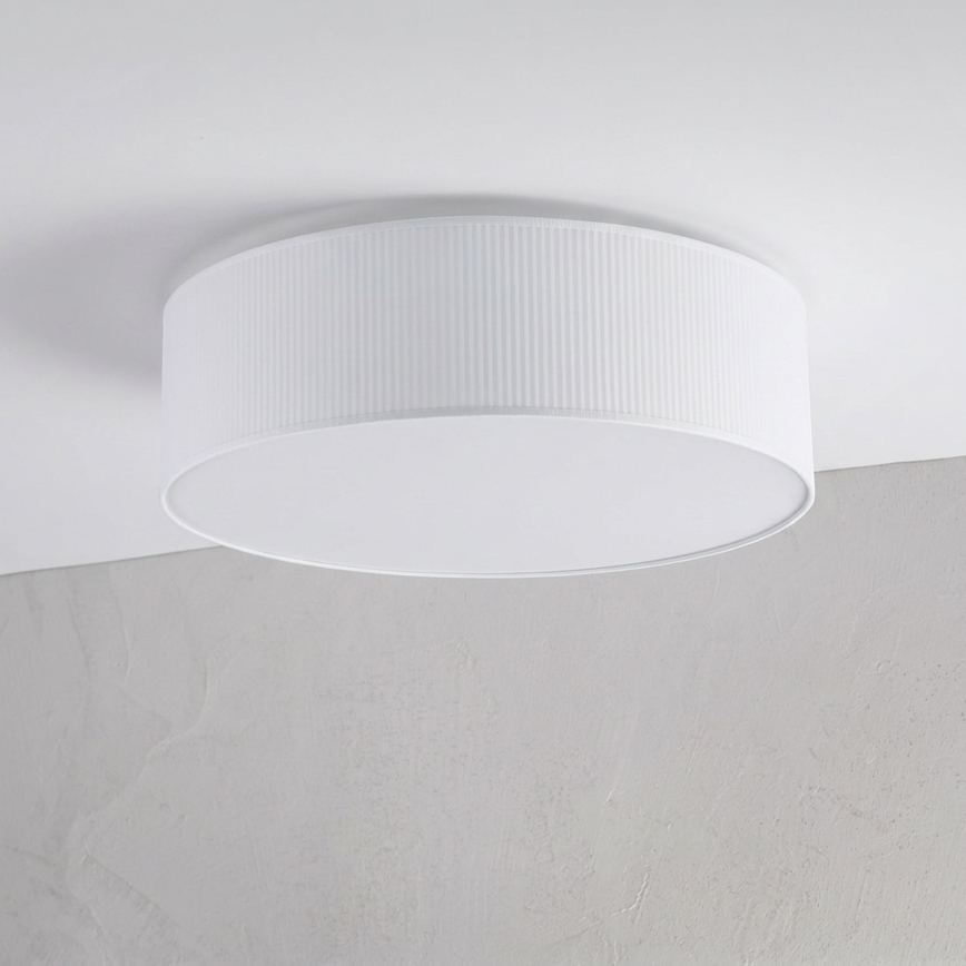 Ceiling light SIRJA PLISADO, 4×E27/15W/230V, Ø 45 cm, white