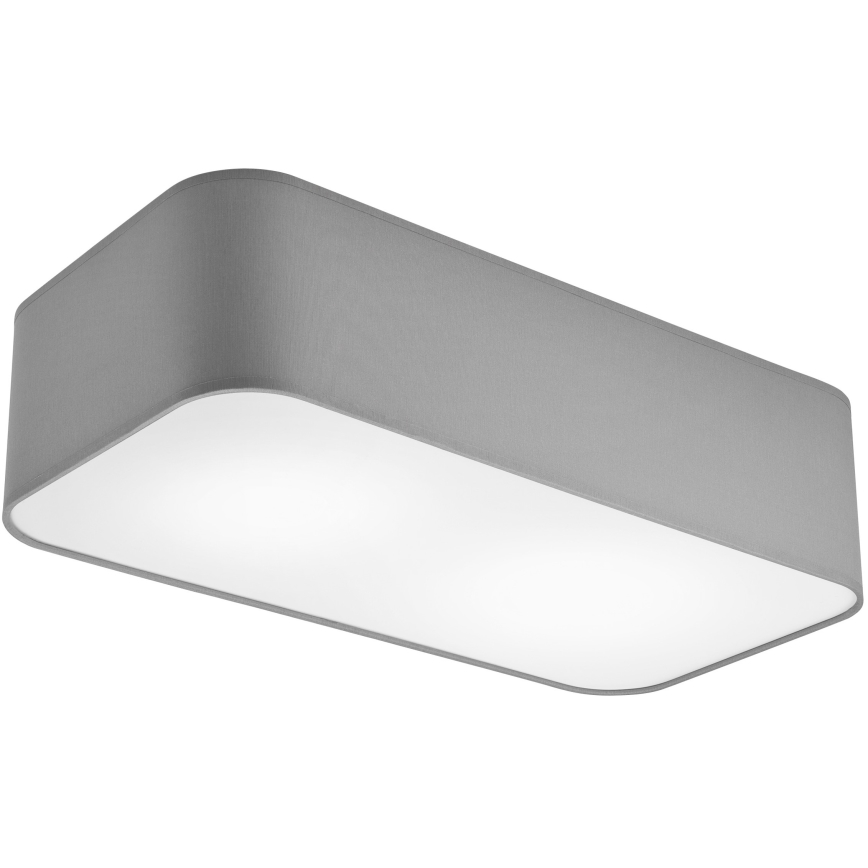 Ceiling light SIRJA SQUARE 2xE27/15W/230V grey