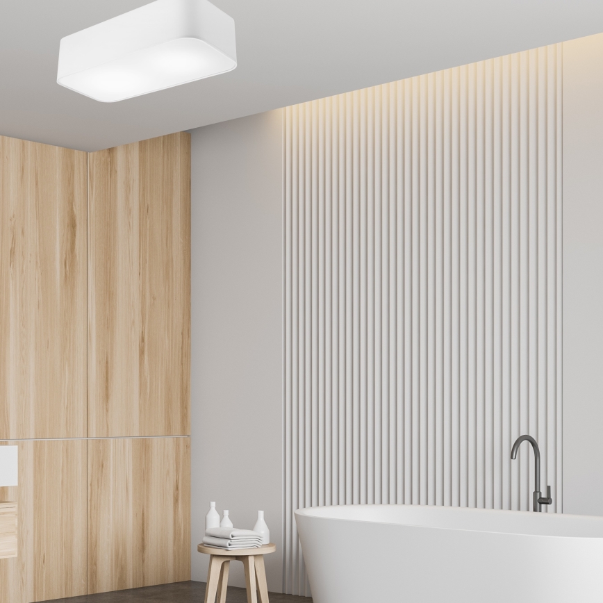 Ceiling light SIRJA SQUARE 2xE27/15W/230V white