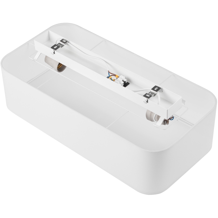 Ceiling light SIRJA SQUARE 2xE27/15W/230V white