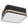 Ceiling light SIRJA SQUARE 2xE27/60W/230V 35x35 cm black