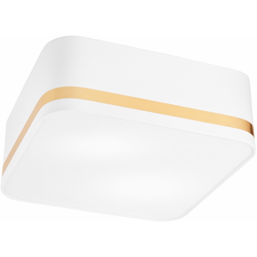 Ceiling light SIRJA SQUARE 2xE27/60W/230V 35x35 cm white