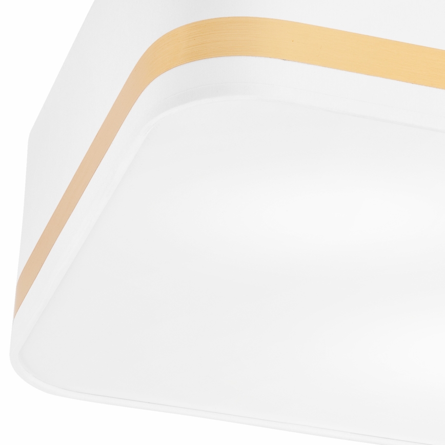 Ceiling light SIRJA SQUARE 2xE27/60W/230V 35x35 cm white