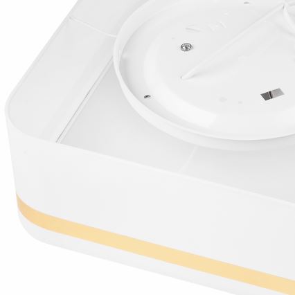 Ceiling light SIRJA SQUARE 2xE27/60W/230V 35x35 cm white