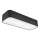 Ceiling light SIRJA SQUARE 3xE27/15W/230V black
