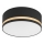 Ceiling light SIRJA STRIPE 2xE27/15W/230V d. 35 cm black