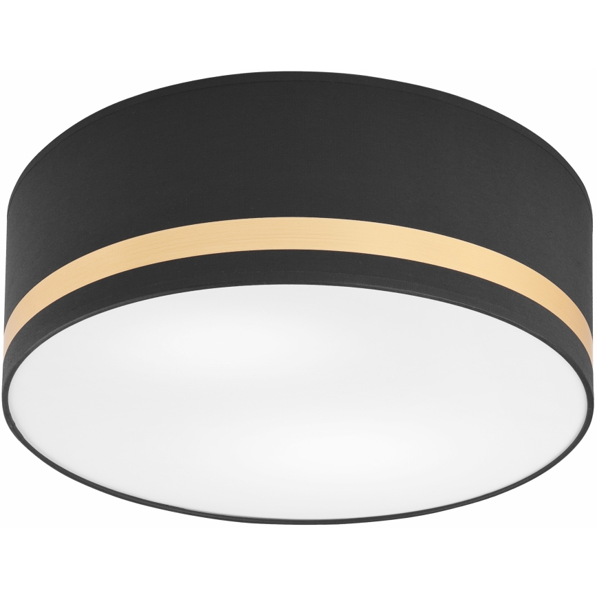 Ceiling light SIRJA STRIPE 2xE27/15W/230V d. 35 cm black