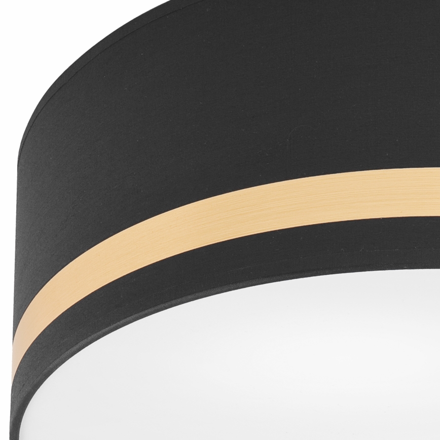 Ceiling light SIRJA STRIPE 2xE27/15W/230V d. 35 cm black