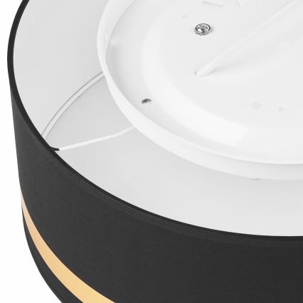 Ceiling light SIRJA STRIPE 2xE27/15W/230V d. 35 cm black