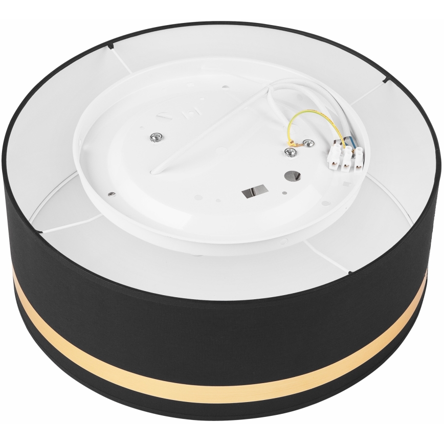 Ceiling light SIRJA STRIPE 2xE27/15W/230V d. 35 cm black