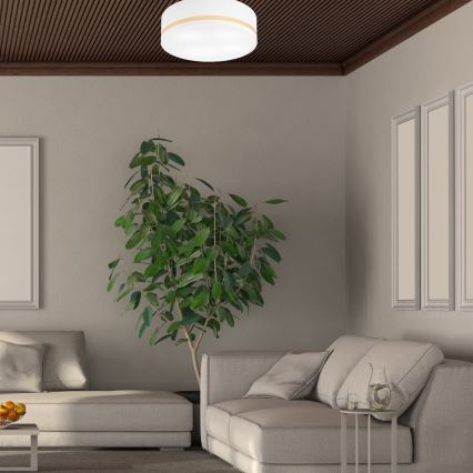 Ceiling light SIRJA STRIPE 4xE27/15W/230V d. 45 cm white