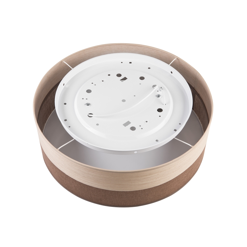 Ceiling light SIRJA WOOD 2xE27/15W/230V d. 45 cm brown/oak