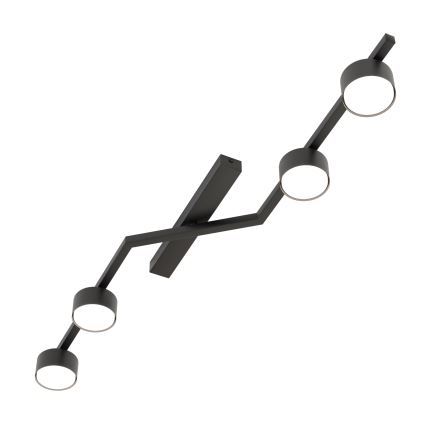 Ceiling light SKAN 4xGX53/12W/230V black