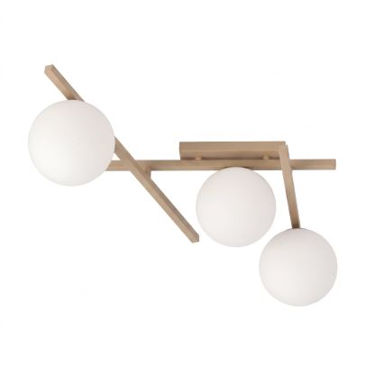 Ceiling light SMART 3xE14/10W/230V beige/white