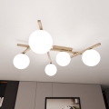 Ceiling light SMART 5xE14/10W/230V beige/white