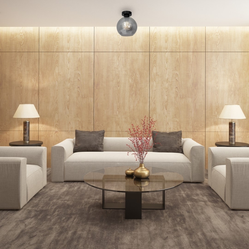 Ceiling light SOFIA 1xE27/60W/230V black