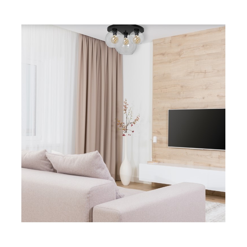 Ceiling light SOFIA 3xE27/60W/230V clear