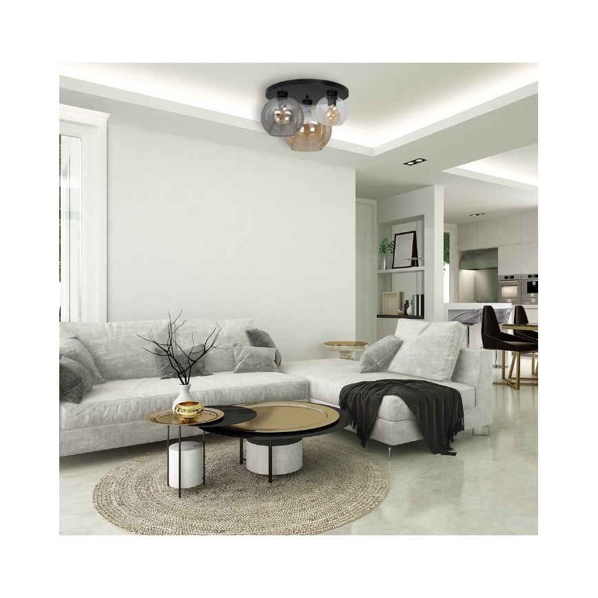 Ceiling light SOFIA 3xE27/60W/230V mix