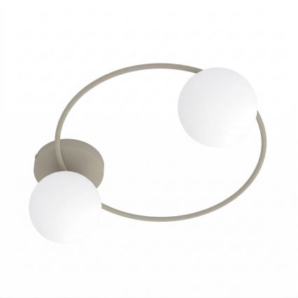 Ceiling light SOPRA 2xE14/10W/230V beige/white
