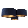 Ceiling light SPACE 3xE27/60W/230V blue/gold