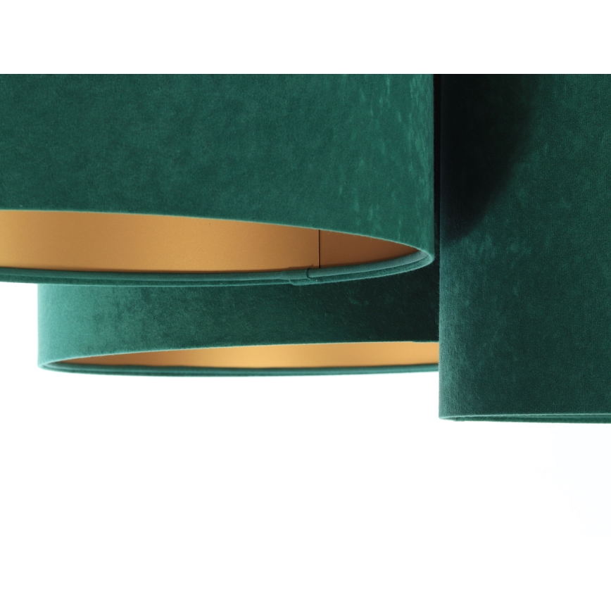 Ceiling light SPACE 3xE27/60W/230V green/gold