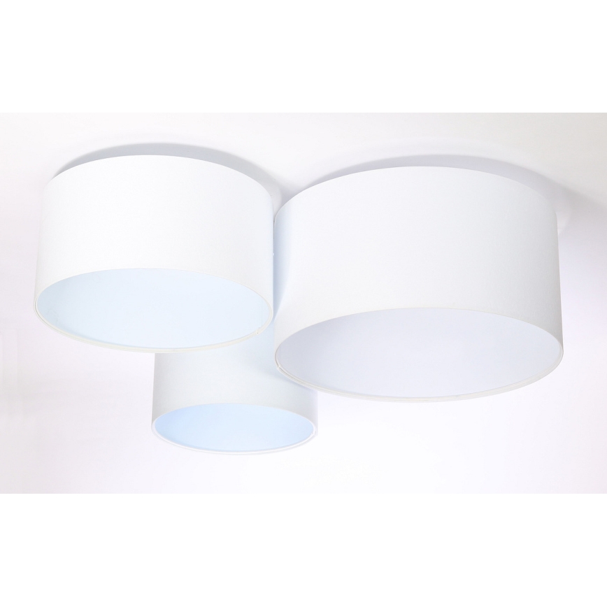 Ceiling light SPACE 3xE27/60W/230V white