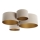 Ceiling light SPACE 4xE27/60W/230V beige/gold