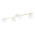 Ceiling light SPLENDI 4xE14/10W/230V white/gold