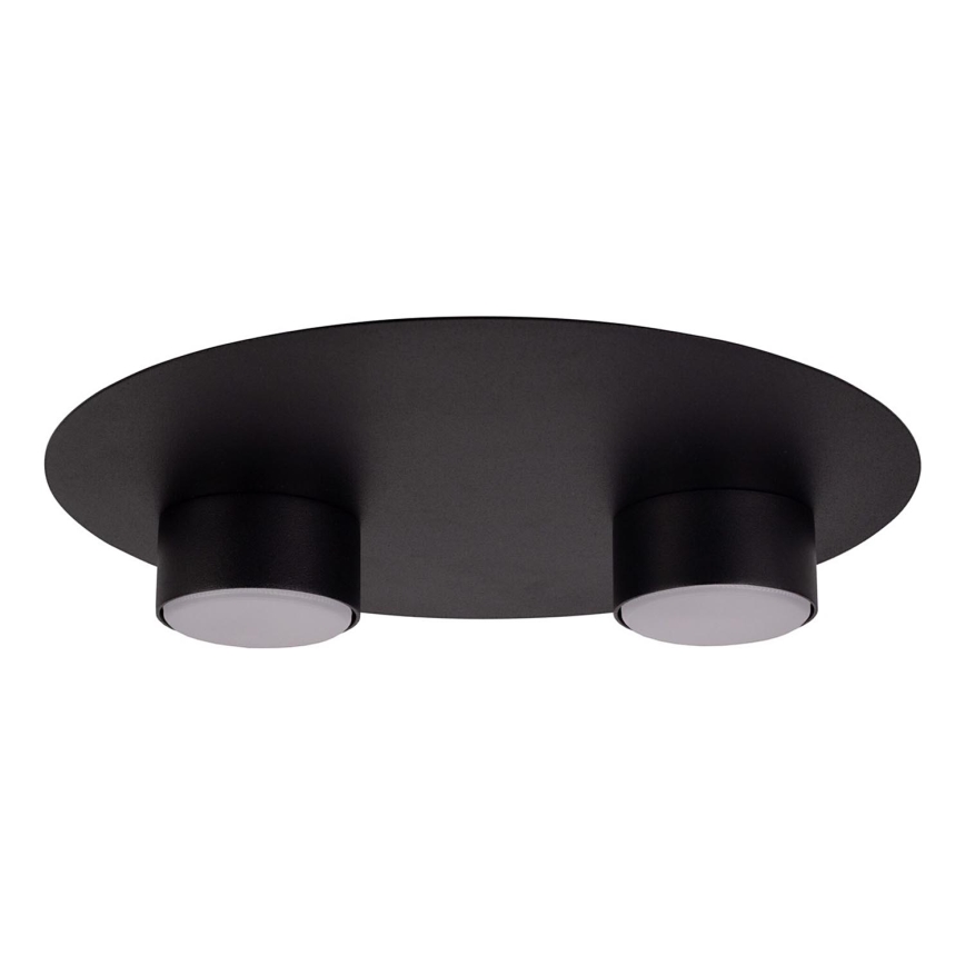 Ceiling light STAR 2xGX53/12W/230V black