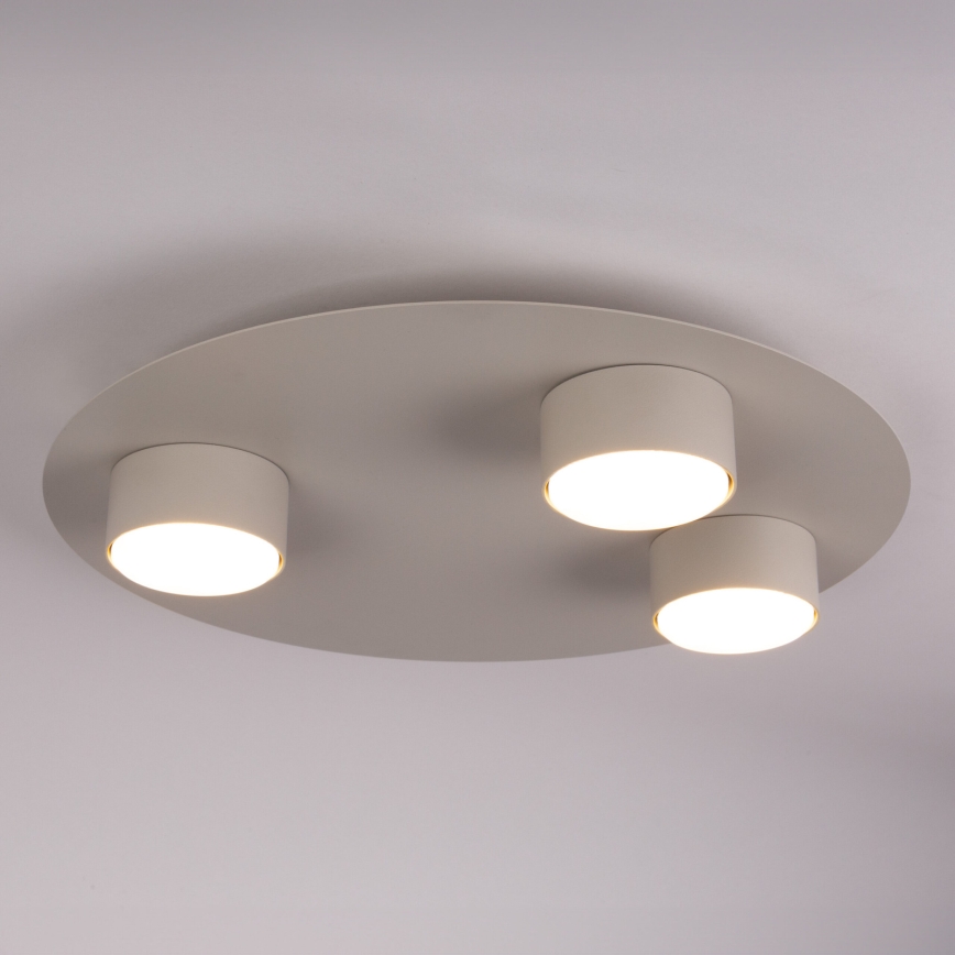 Ceiling light STAR 3xGX53/12W/230V beige