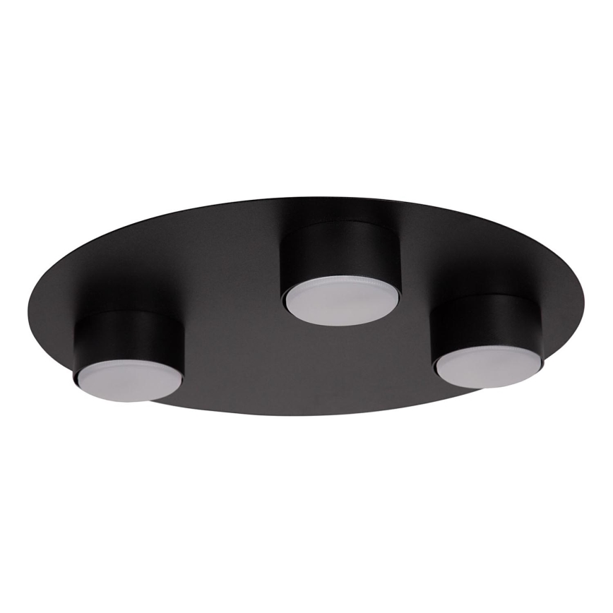 Ceiling light STAR 3xGX53/12W/230V black