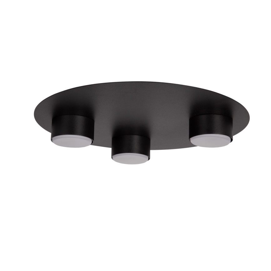 Ceiling light STAR 3xGX53/12W/230V black