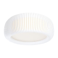 Ceiling light STRIPES 2x E27/40W/230V Ø 55 cm white/cream